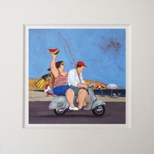 Chi Vespa va al Mare Anche in due / Lisandro Rota