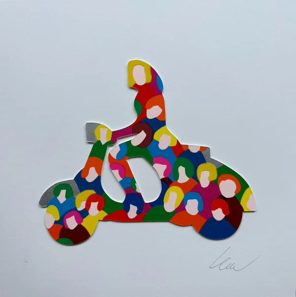 Everyone in the Saddle / Marco Lodola