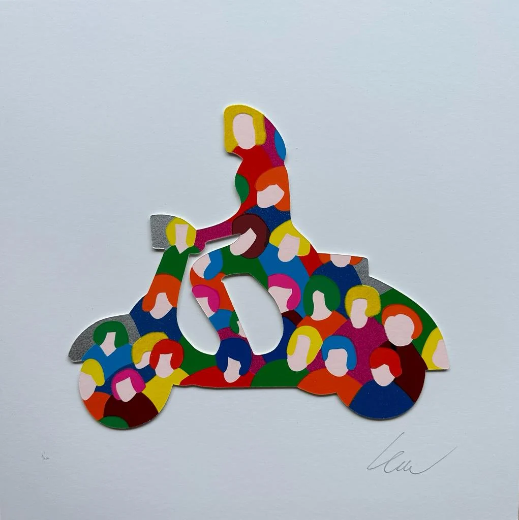 Everyone in the Saddle / Marco Lodola - immagine 1